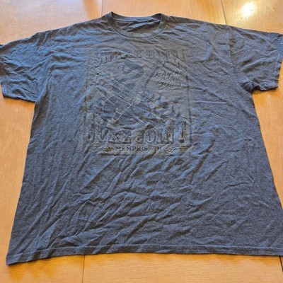 Snake Bite Juke Joint Memphis TN Rhythm & Blues Graphic T-Shirt Gray Mens XL