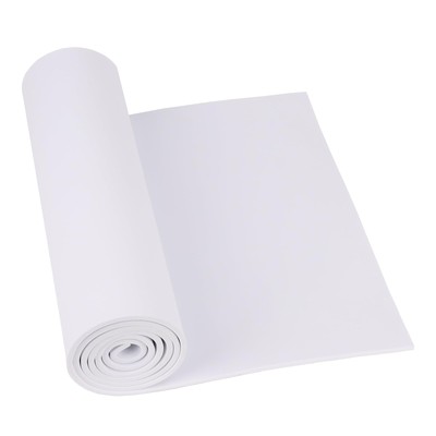 White EVA Foam Sheet Roll 4mm Thick 59x13.9 Inch for Cosplay Costume Crafts