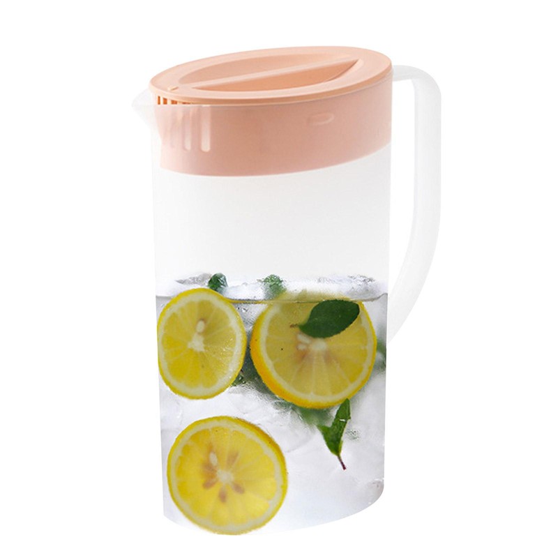 1.5L/2L Cold Water Kettle Juice Pitcher With Lid Drinking Wa