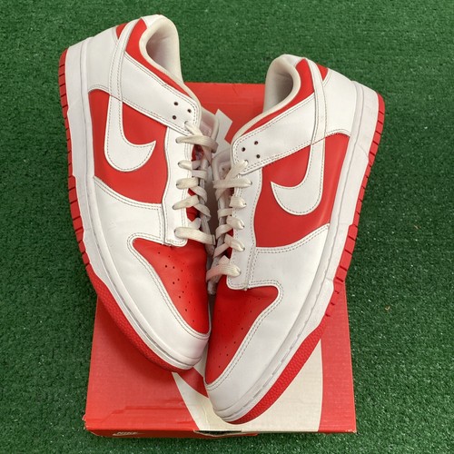 ★Nike★DUNK LOW RETRO \"チャンピオンシップ レッド\"★追跡可 国内7月30日発売予定】ナイキ ダンク ロー レトロ 