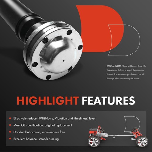 online cheapest A-Premium Front Rear Propshaft Driveshaft for Volvo S70 Shaft 87