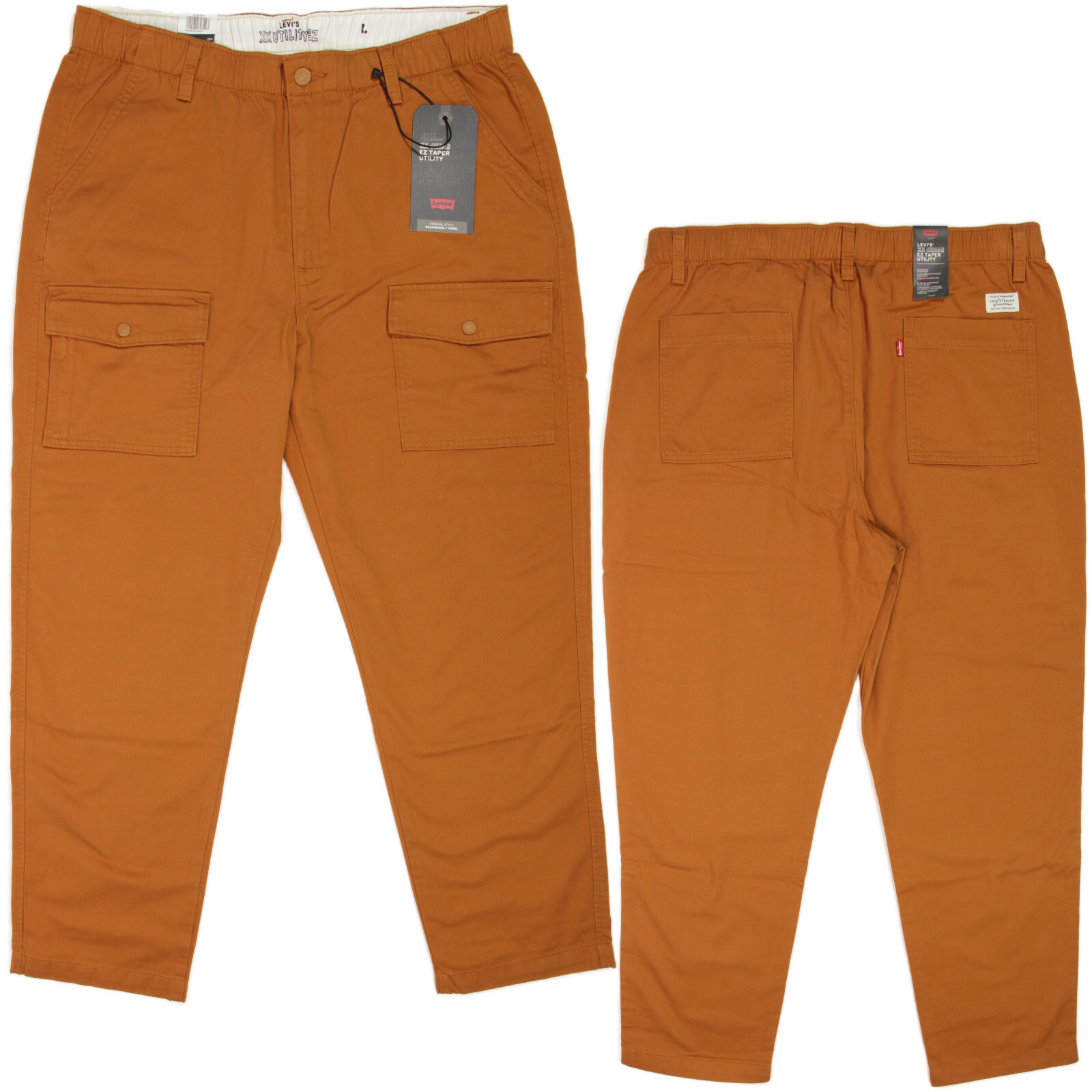Levi's XX EZ Taper Hemp Utility Chinos- L- NEW-Levis jeans