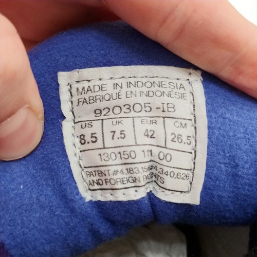 1992 Nike Air Sonic Flight Mid Vintage Vtg OG 90s DeadStock 8.5 Grape V 5 NIB