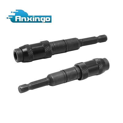 2X Tip Pivoting Steel Drill Swivel Bit Impact Magnetic Bit Screw Holder