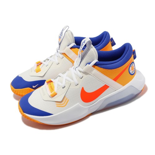 Баскетбольный мяч Nike Air Zoom Crossover GS Sail Orange Blue Kids Women FD4638-181