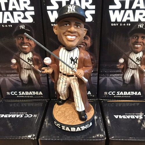 CCサバシア　SABATHIA ボブルヘッド　フィギュア CCサバシア SABATHIA ボブルヘッド フィギュア CC-Sabathia-New