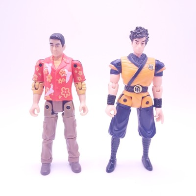 Bandai DRAGON BALL EVOLUTION Roshi & Goku Live Action Figures