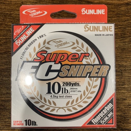 Sunline Super FC Sniper Fluorocarbon Fishing Line 200 Yard 1