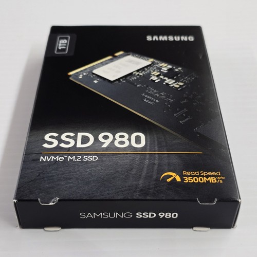 NEW Samsung SSD 980 1TB PCIe® Gen 3.0 x4 NVMe M.2 Internal Solid State Drive | eBay NEW Samsung SSD 980 1TB PCIe® Gen 3.0 x4 NVMe M.2 Internal Solid State Drive | eBay