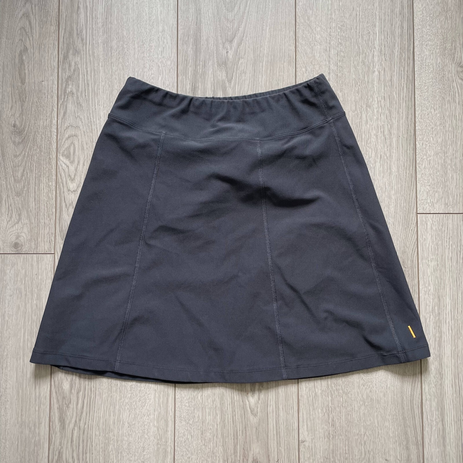 Lucy Tech A-Line Skirt Women's XS Gray Elastic Waist Pull-On