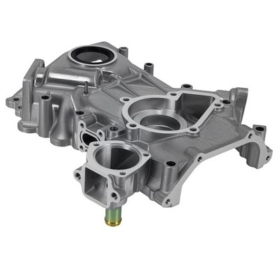 Aluminum Engine Timing Cover w/ Pump for Nissan Pickup 2.4L 1996-1997