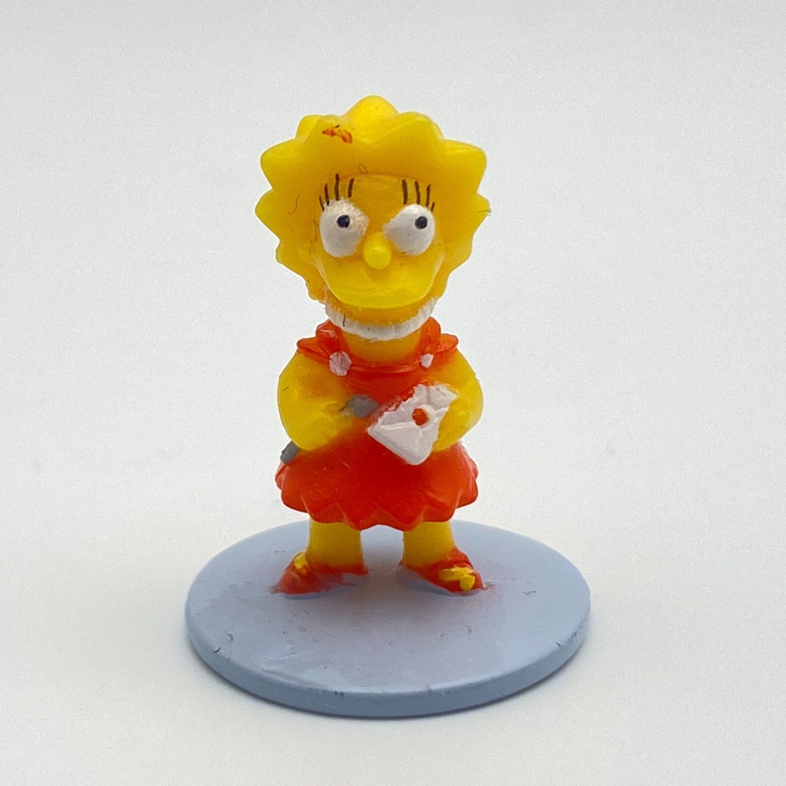 The Simpsons r dot pals 未開封 Clue The Simpsons Lisa Simpson as Miss Scarlet Token 2002