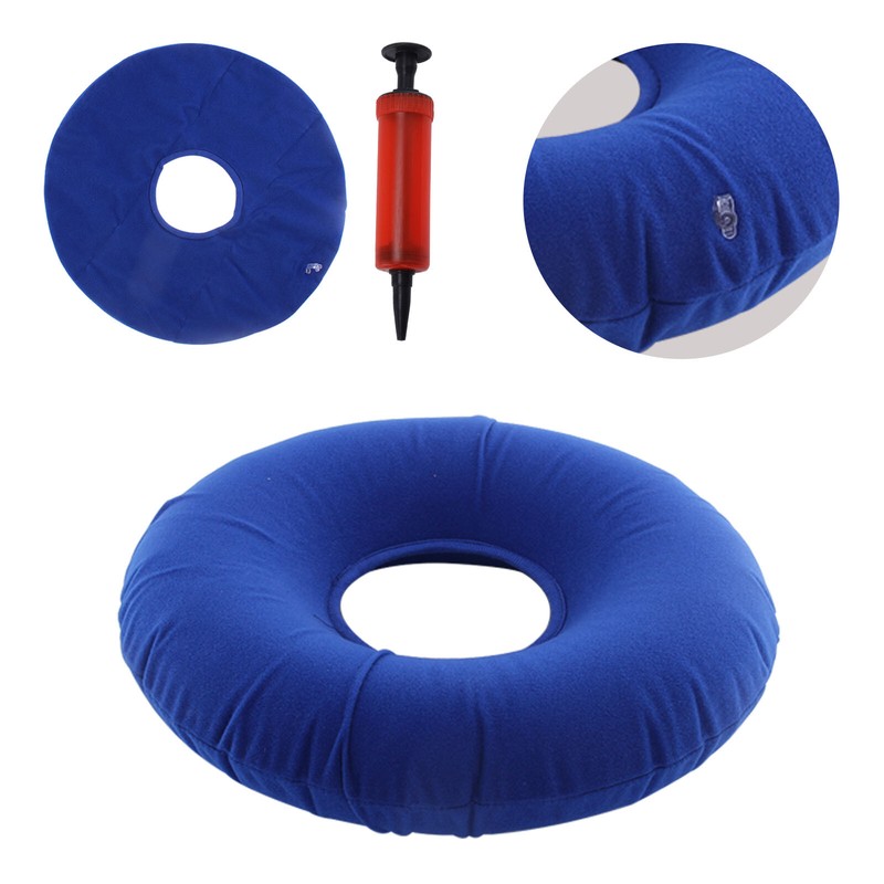 Round Inflatable Cushion Rubber Ring Donut Seat Medical Pressure Sores