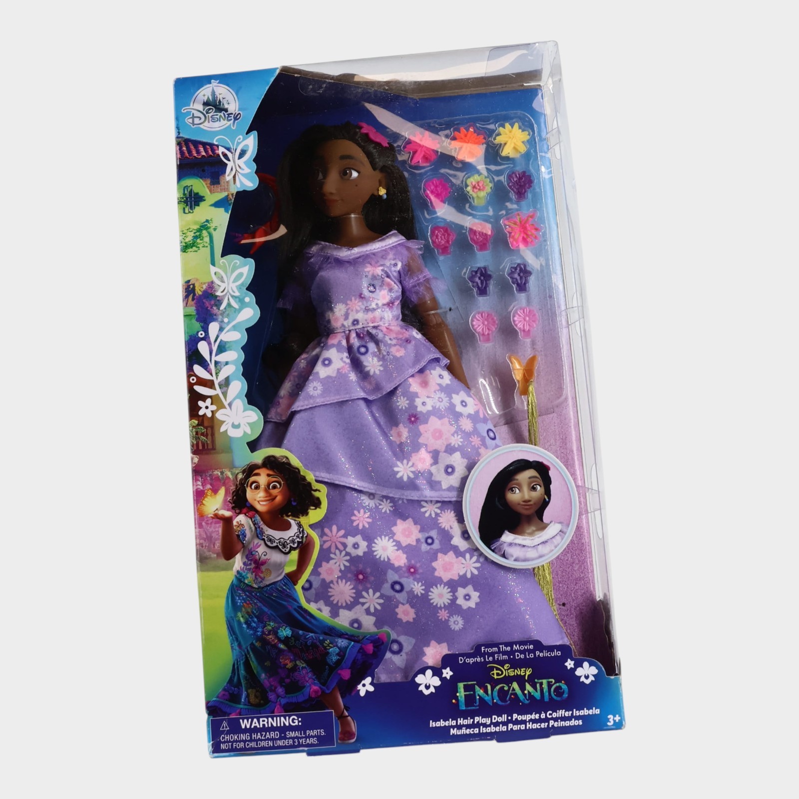 Disney Isabela Hair Play Doll - Encanto Toy Figure