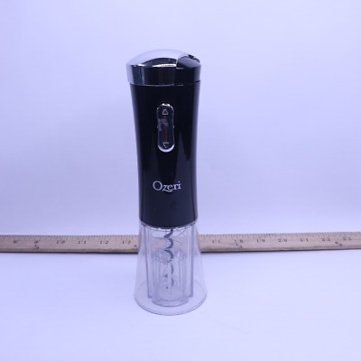 Ozeri Nouveaux II Electric Wine Opener in Black OW02A-B2