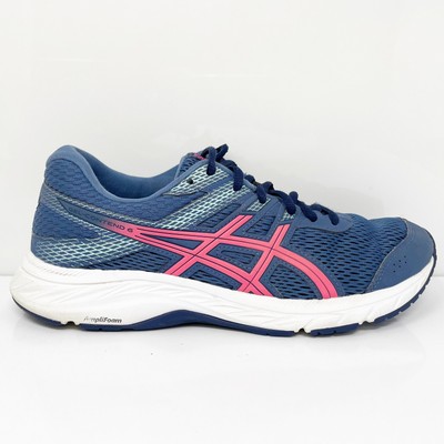 

Женские кроссовки Asics Gel Contend 6 1012A570 синие кроссовки размер 9, Синий, Gel Contend 6