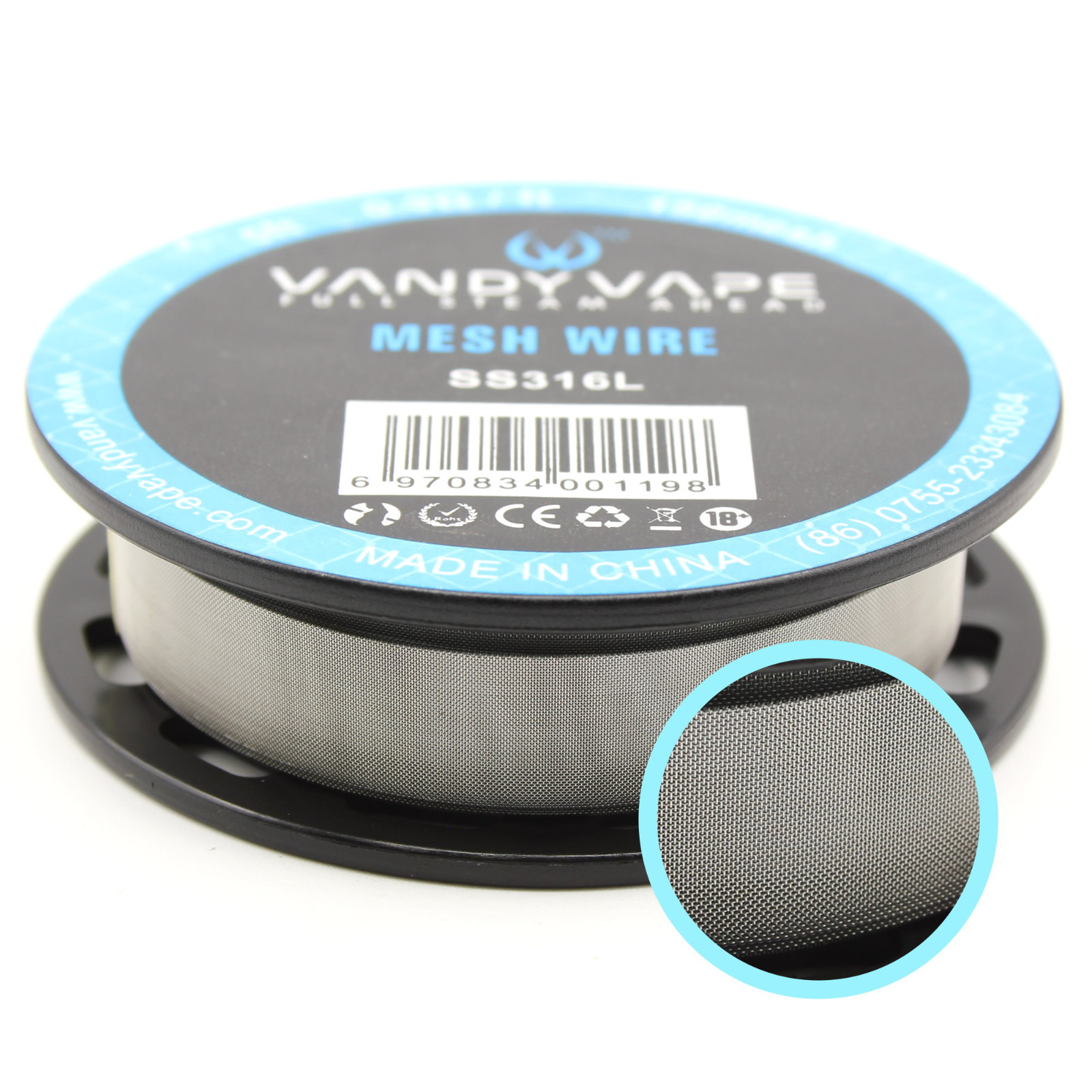 SS316L 150mesh Mesh Wire Wickeldraht Draht VandyVape RBA RDA Vandy Vape VV-23