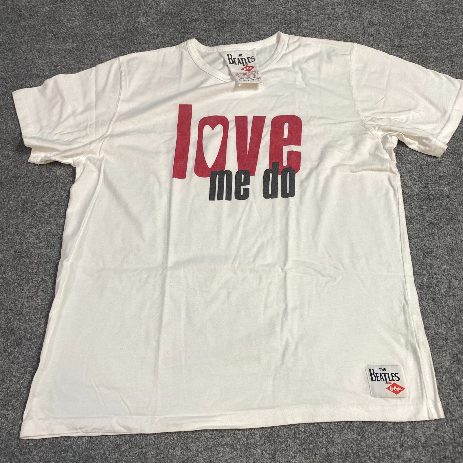 The Beatles love me do Tシャツ M 水色 ザ・ビートルズ / Love Me Do Tee【Tシャツ】【Black】 – THE