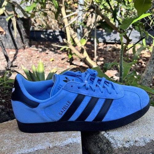 NEW Adidas Originals Gazelle Shoes Blue Black IH3817 Mens