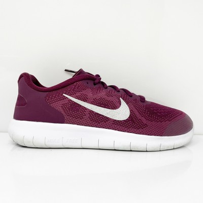 Кроссовки для бега Nike Boys Free RN 904258-601 фиолетовые, размер 6 лет