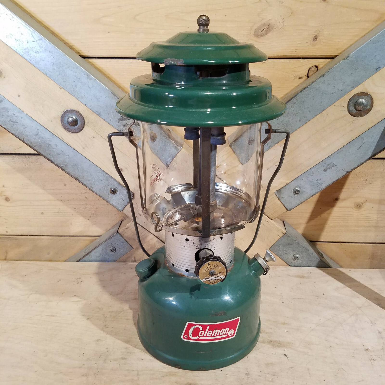 Coleman 220F Lantern Camping Double Mantle 6 72 USA Swanky BarnのeBay公認
