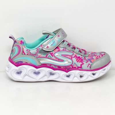 

Многоцветные кроссовки Skechers Girls S Lights 20180L Размер 2,5, Multicolor, S Lights