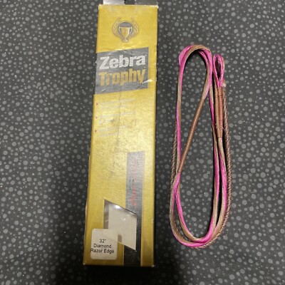 Zebra Trophy Bow Cable 32  Diamond Razor Edge