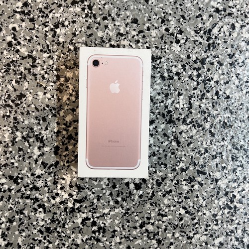Iphone 7 rose gold 128gb **box only** #15 | eBay