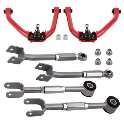 Front/Rear Camber Arms Traction Arms Kit For 2003-2009 Nissan 350Z Infiniti G35
