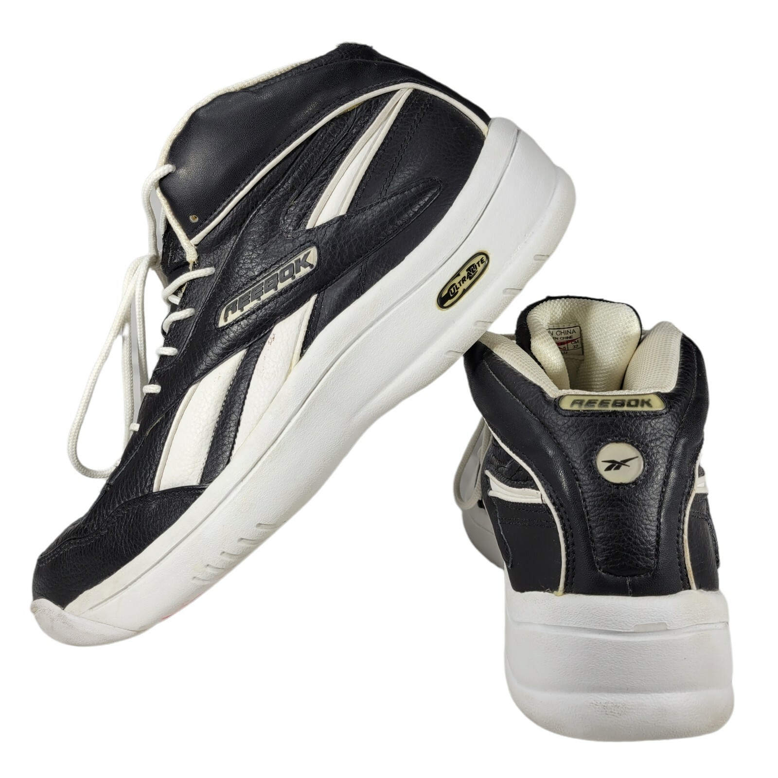 Reebok Men's Size 14 (BB 4600) Black White Leather Off-Court Basketball  Shoes: купить с доставкой из США, цена 6 417 руб - (144489892677)