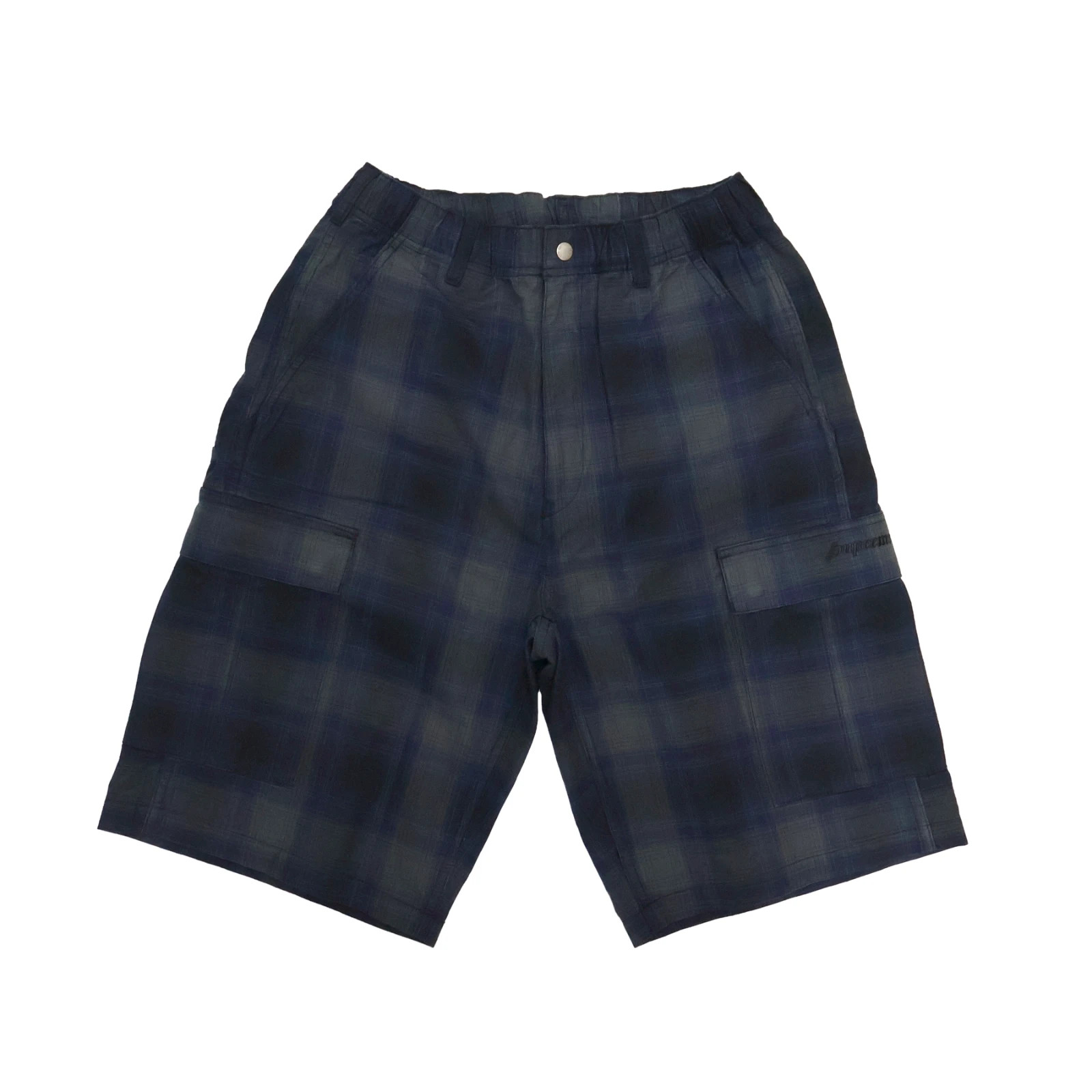 新品未使用 Supreme Shadow Plaid Cargo Short Supreme Shadow Plaid Cargo Short (SS25) - $138