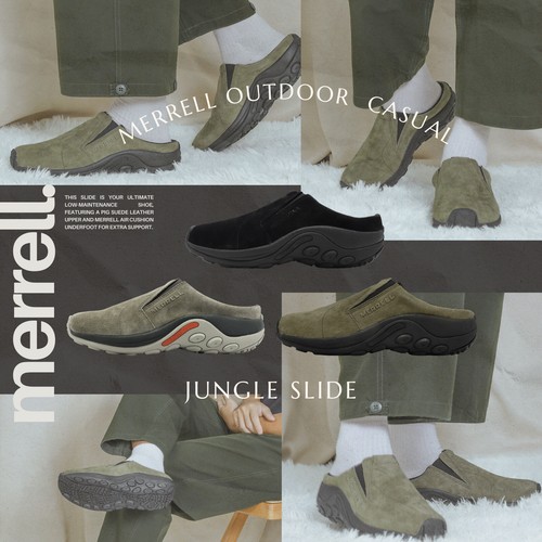 

Мужская повседневная обувь без шнуровки Merrell Jungle Slide LifeStyle, выбор 1, Jungle Slide