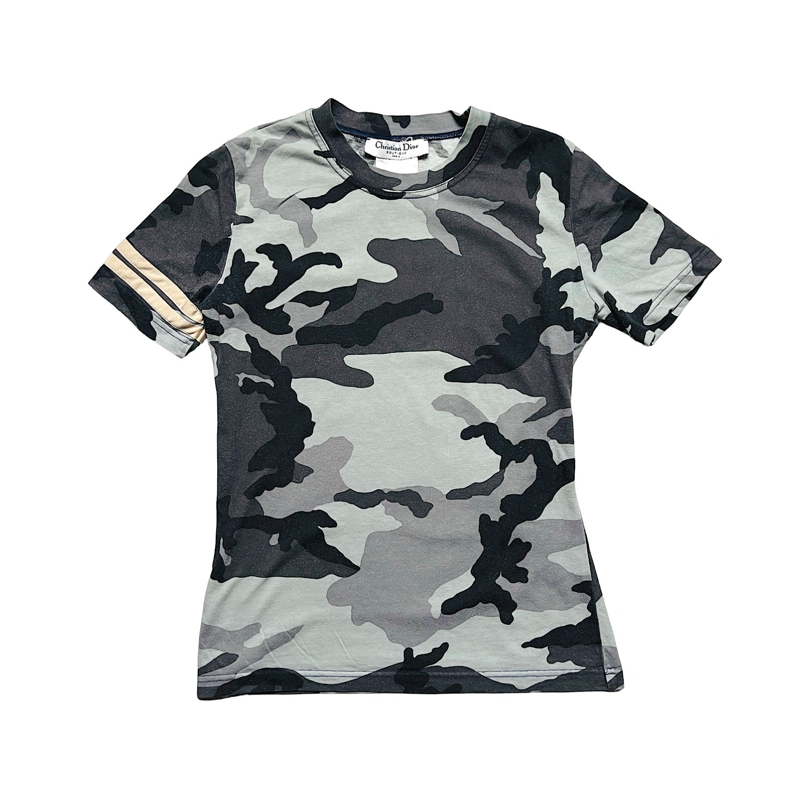 Christian Dior トロッター ナンバーTシャツ ガリアーノ 水色 Christian Dior トロッター ナンバーTシャツ ガリアーノ 水色