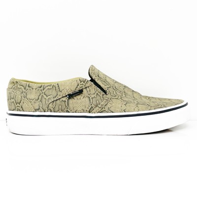 Vans Womens Classic 721356 Бежевая Повседневная Обувь Кроссовки Размер 8