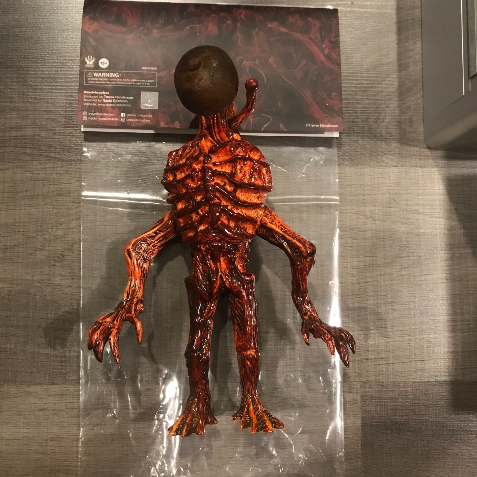 Trevor Henderson UNBOX 赤　ソフビ Unbox Industries Trevor Henderson Bellringer Vinyl Figure | eBay