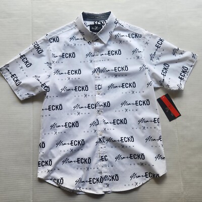 Marc Ecko Cut & Sew Men's Apparel Logo Polo Shirt - Size:  Medium