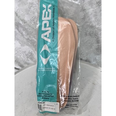 Apex Thermothotics Thermosky EVA Base Insoles Womens 9 Aetrex Orthotics 1584WO9