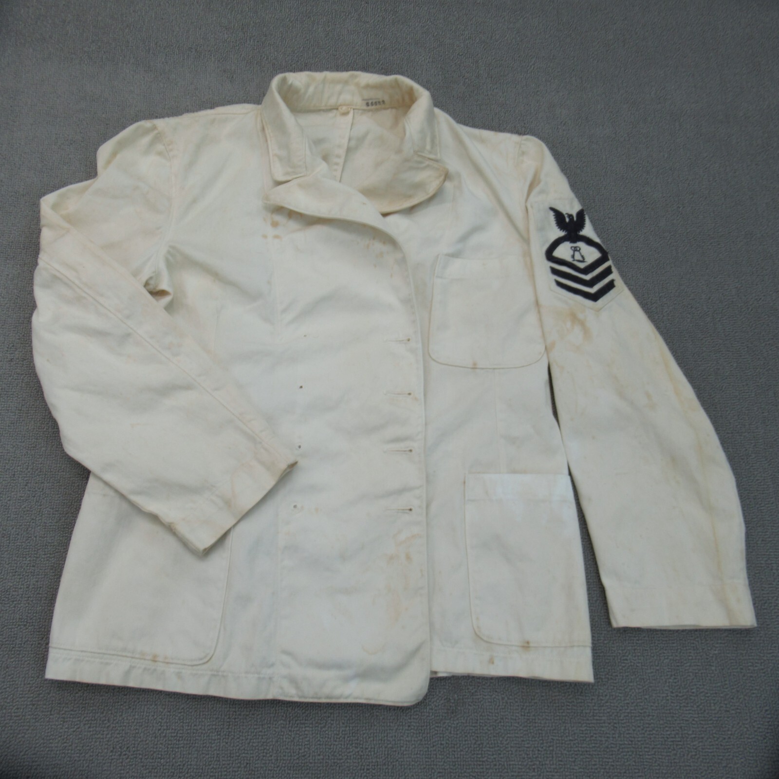 40's】WWⅡ U.S.NAVY Shawl Collar Denim Coverall