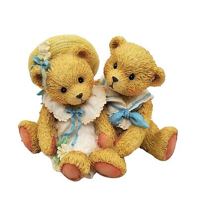 Cherished Teddies Heidi and David ''Special Friends'' 910708 Bear Mini Figures
