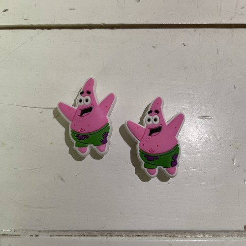 spongebob and patrick croc charms
