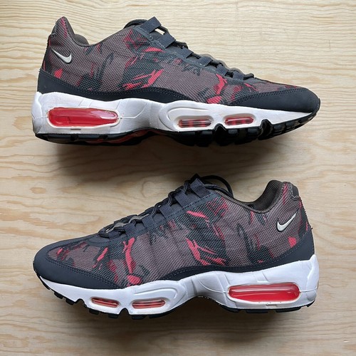 【美品】紅牙air N610MB TG Nike Air Max 95 Red Crush Wheat Gold 2018 538416-603 Men's