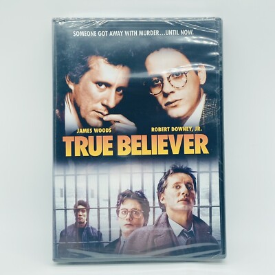 True Believer (DVD, 2014) (James Woods, Robert Downey Jr.) NEW, sealed