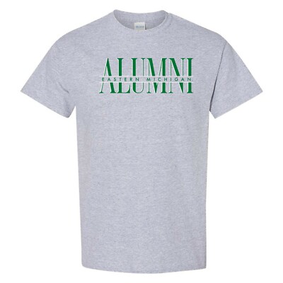 Eastern Michigan Eagles Classic Alumni T-Shirt - Sport Grey