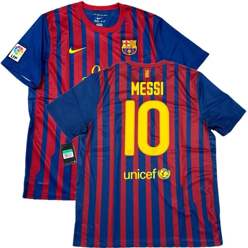 2011/12 Barcelona Home Jersey #10 Messi XL Nike Short Sleeve