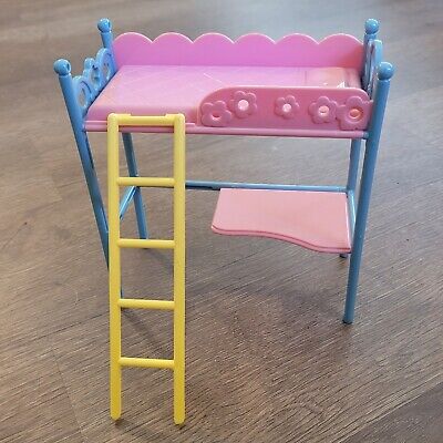 Simba Toys Doll House Furniture Bed Desk Combo fits Barbies' Kelly size dolls