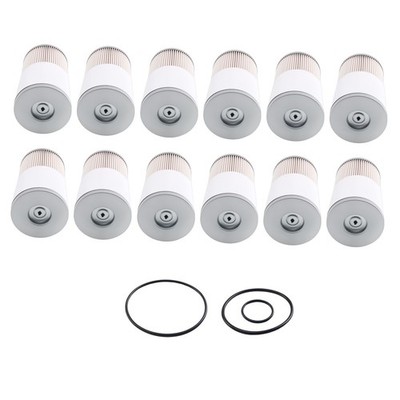 12 pack Fuel Filter for Cummins ISX ISM ISX15 X15 C16 FS19727 382122 FH23608M