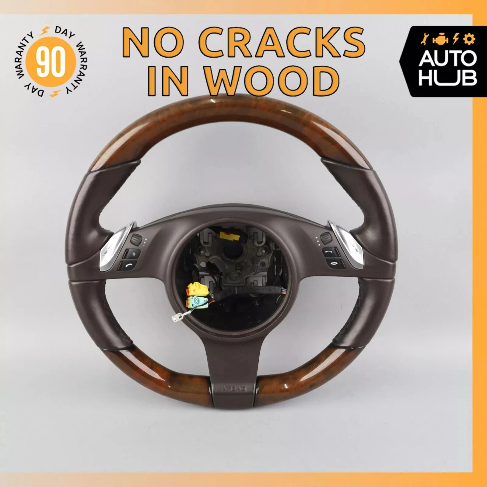 ルアー・フライ porsche type301 11-14 Porsche Cayenne 958 Hybrid S Steering Wheel w/ Paddle