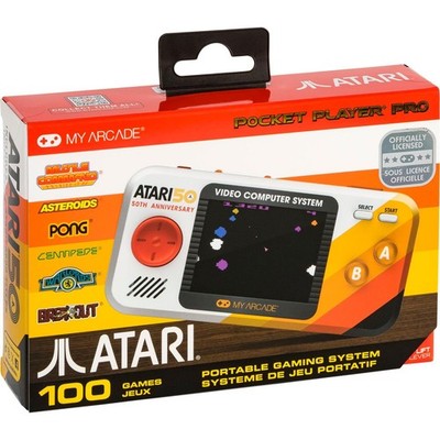 dreamGear My Arcade Pocket Player Pro Atari (100 in 1) Spielekonsole
