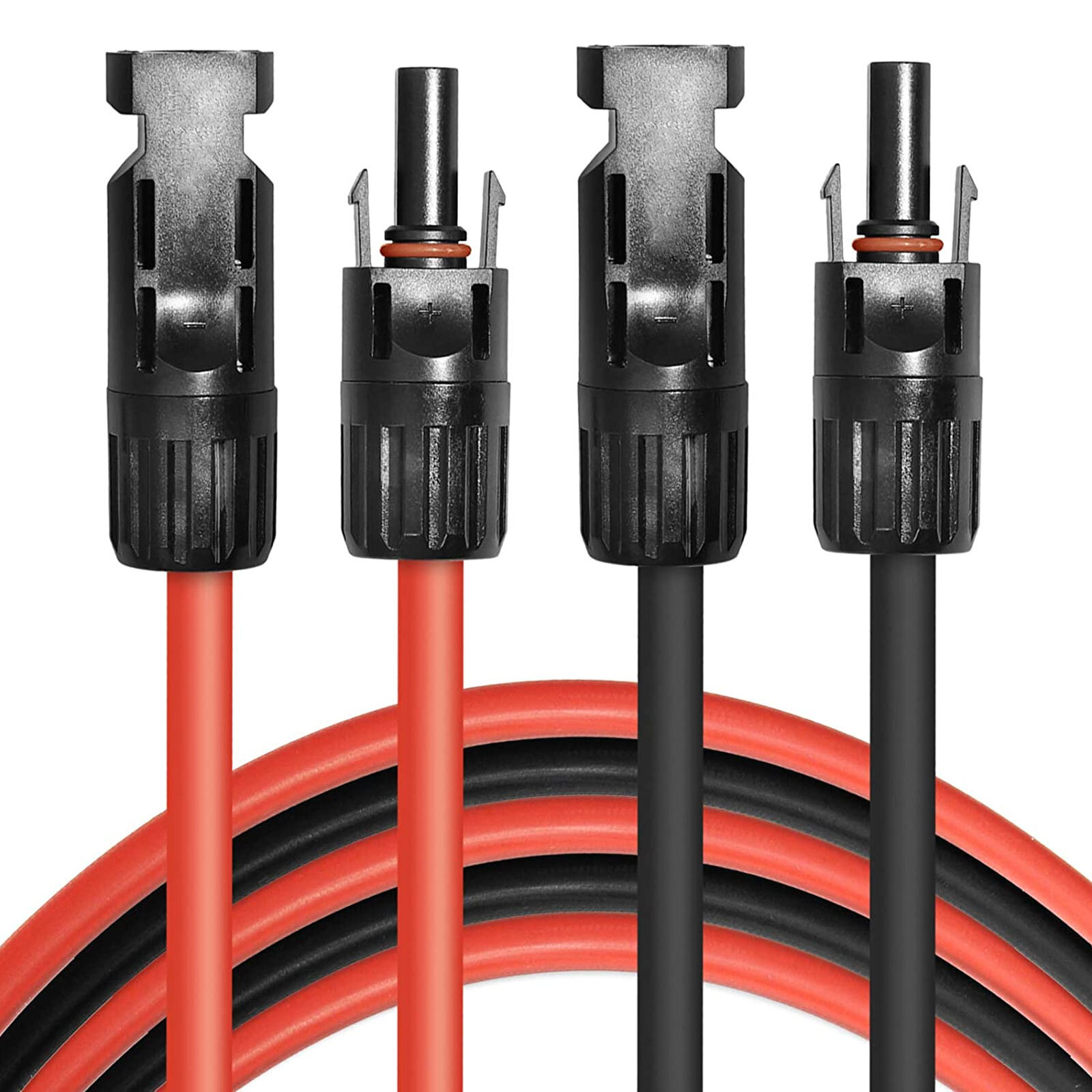 Solar Panel Extension Cable Wire with Connector 12AWG Set Cable for Solar Panels