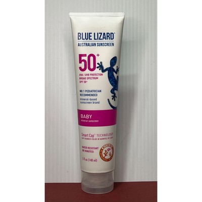 Blue Lizar - Baby Sunscreen With Zinc Oxide - SPF 50+ Waterproof